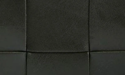 Bottega Veneta Cassette Vogue Intrecciato Crossbody Bag In 3009 Dark Green-silver
