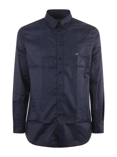 Shop Etro Shirt In Blue