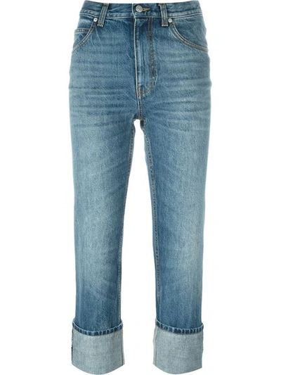 Alexander Mcqueen Turn Up Boyer Jeans