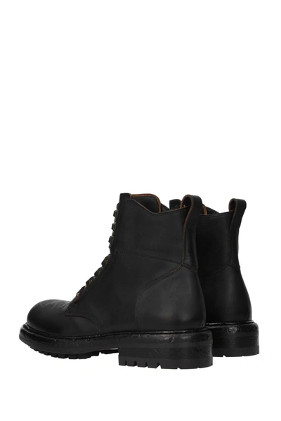 Shop Dolce & Gabbana Ankle Boot Leather Black