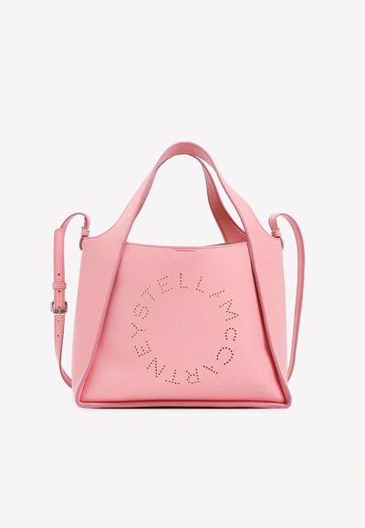 Shop Stella Mccartney Eco Soft Shoulder Bag In Pink