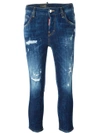 DSQUARED2 'Cool Girl' Cropped Jeans,MACHINEWASH