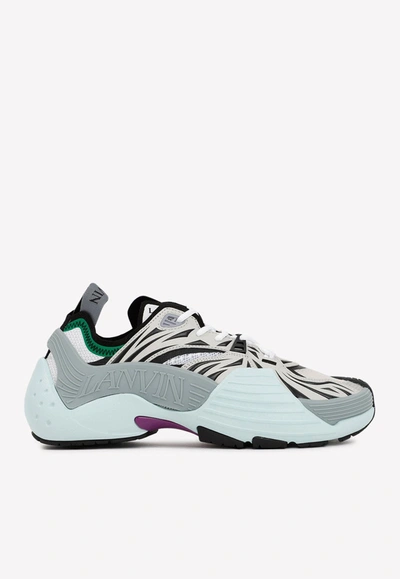 Shop Lanvin Flash X Low-top Sneakers In Multicolor