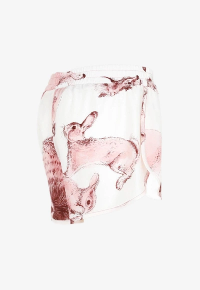 Shop Stella Mccartney Animal Print Shorts In Multicolor