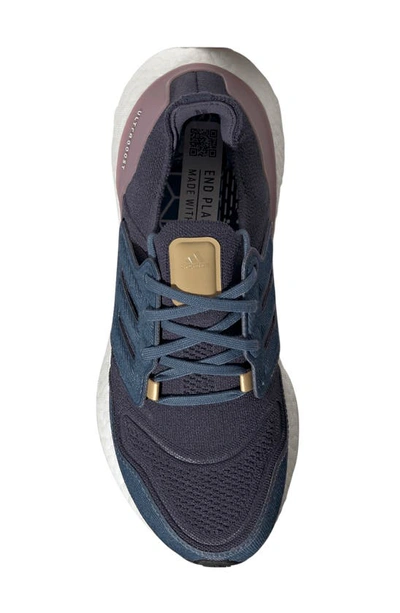 Shop Adidas Originals Ultraboost 22 W Running Shoe In Shadow Navy/ Steel/ Mauve