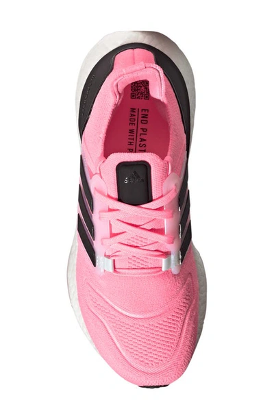 Shop Adidas Originals Ultraboost 22 Running Shoe In Beam Pink/ Core Black