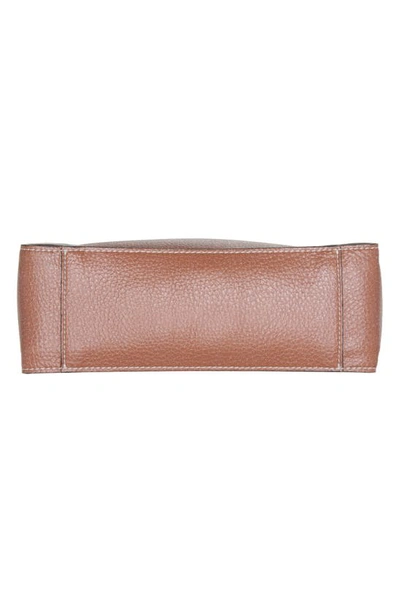 Shop Stella Mccartney Mini Faux Leather Crossbody Bag In Pecan