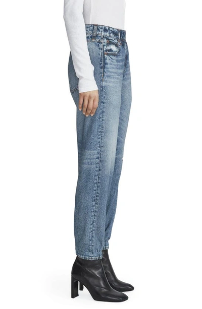 Shop Rag & Bone Miramar Faux Jeans Cotton Joggers In Lynn