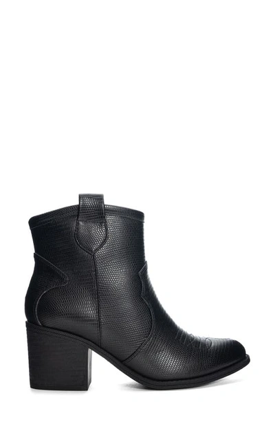 Shop Dirty Laundry Unite Western Bootie In Black