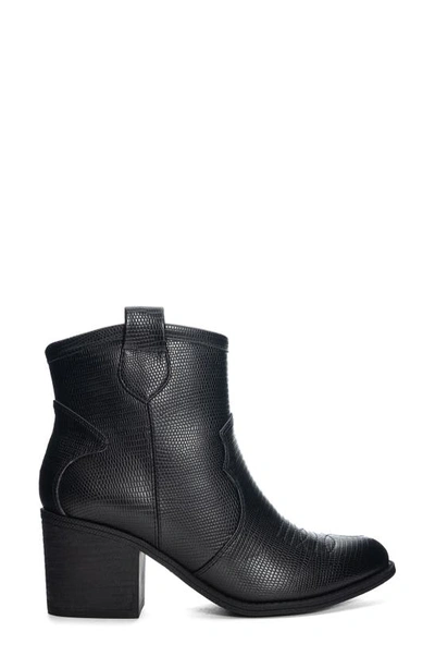 Dirty Laundry Unite Western Bootie In Black