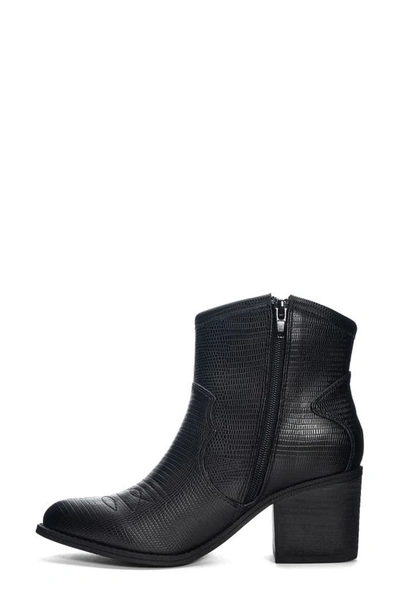 Shop Dirty Laundry Unite Western Bootie In Black