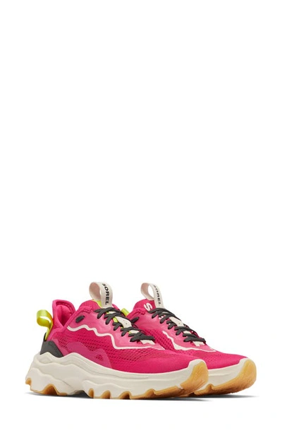 Shop Sorel Kinetic Breakthru Day Lace Sneaker In Cactus Pink Jet