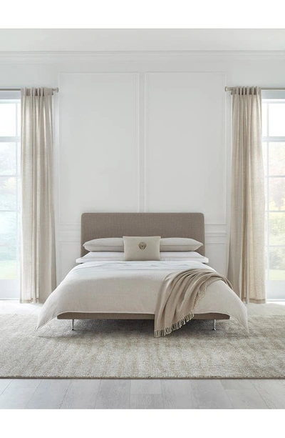 Sferra Dresano Open Weave Cotton Sateen Sham In Oat
