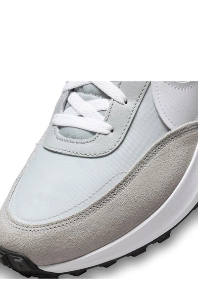 Shop Nike Waffle Debut Sneaker In Grey Fog/ White/ Black