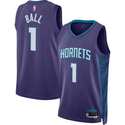 Charlotte Hornets Jordan Statement Edition Swingman Jersey - Purple - LaMelo  Ball - Unisex