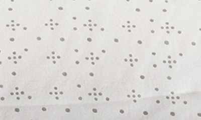 Shop Coyuchi Print Organic Cotton Percale Sheet Set In Fossil Dot