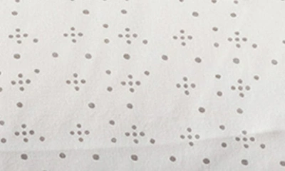 Coyuchi Print Organic Cotton Percale Sheet Set In Fossil Dot