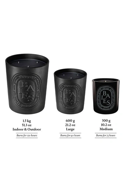 Shop Diptyque Baies (berries) Scented Candle, 2.4 oz In Clear Vessel