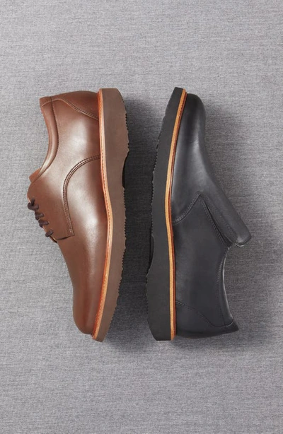 Samuel Hubbard 'founder' Plain Toe Derby In Chestnut Leather