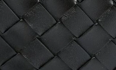 Bottega Veneta Sardine Intrecciato Crossbody Bag In 1019 Black-m Brass