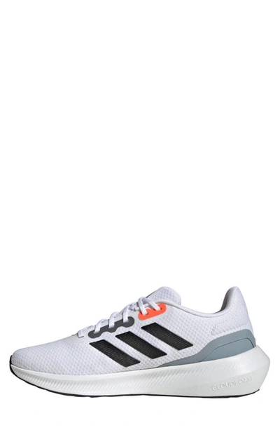 Shop Adidas Originals Runfalcon 3.0 Sneaker In White/ Black/ Crystal
