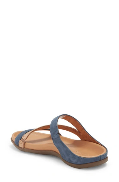 Shop Strive Strappy Sandal In Navy/ Roebuck