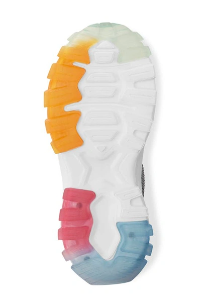 Kurt Geiger London Kids' Mini Lettie Crystal Sneaker In Multi Yellow