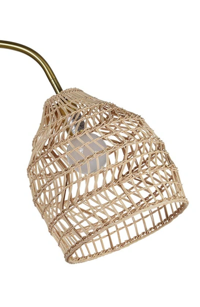 Renwil Emmi Floor Lamp In Beige Multi
