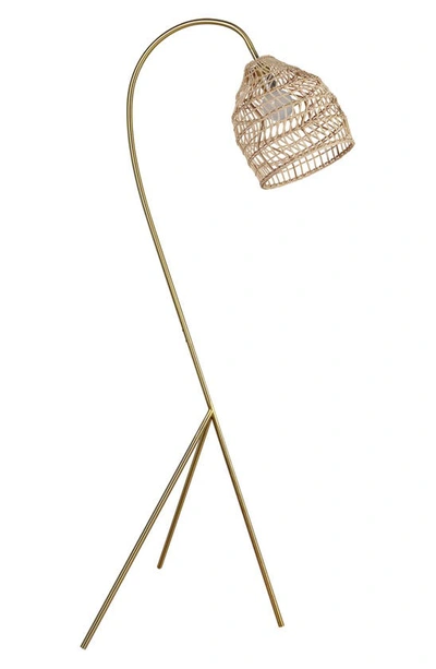 Renwil Emmi Floor Lamp In Beige Multi