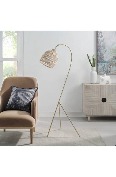 Renwil Emmi Floor Lamp In Beige Multi