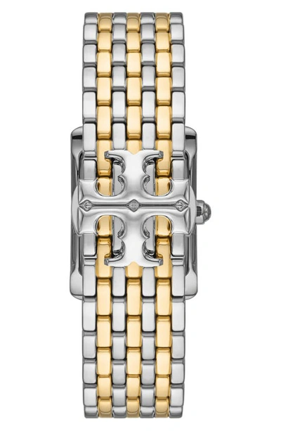 Tory Burch The Eleanor Three-hand Two-tone Stainless Steel Watch In Two-tone