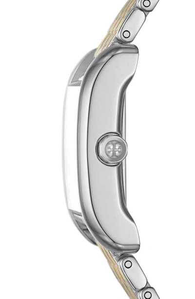 Tory Burch The Eleanor Three-hand Two-tone Stainless Steel Watch In Two-tone