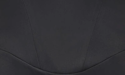 House Of Cb Enya Corset Minidress In Black
