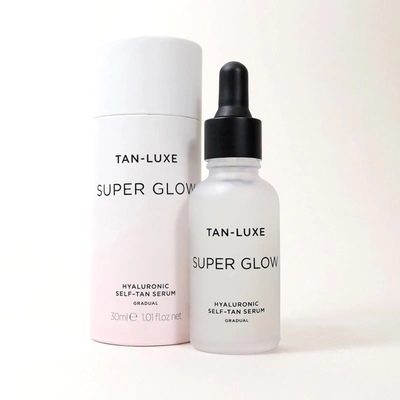 Shop Tan-luxe Super Glow Hyaluronic Self Tan Serum In 0.3 oz | 10 ml