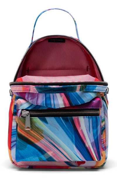 Shop Herschel Supply Co Mini Nova Backpack In Paint Pour Multi