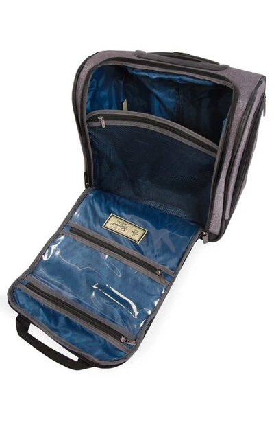 Original Penguin Ethan Under Seat Luggage In Heather Grey