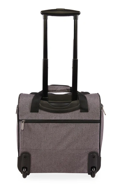 Shop Original Penguin Ethan Under Seat Luggage In Heather Grey