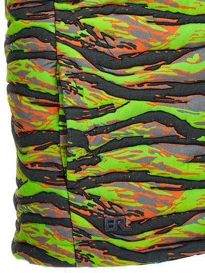 Shop Erl Camouflage Vest Gilet Multicolor