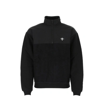 Shop Marcelo Burlon County Of Milan Zp Up Sweatshirt In Black