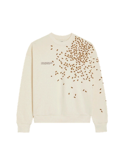 Shop Pangaia Bee The Change Sweatshirt In Undyed