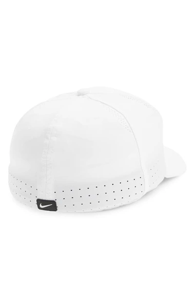Shop Nike Dry Aerobill Clc99 Baseball Cap In White/ Black