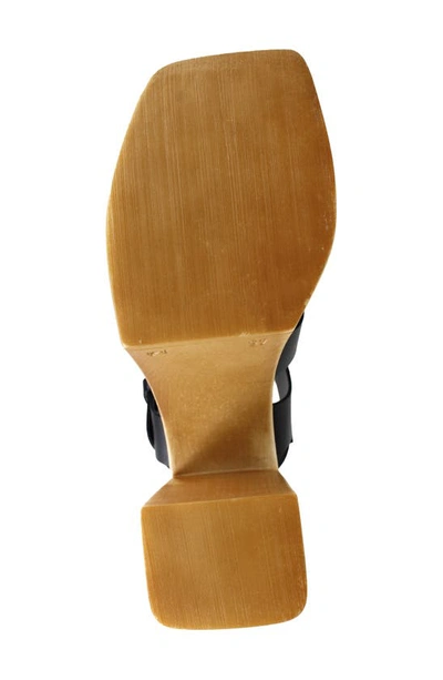 Candies Myra Slingback Platform Sandal In Black