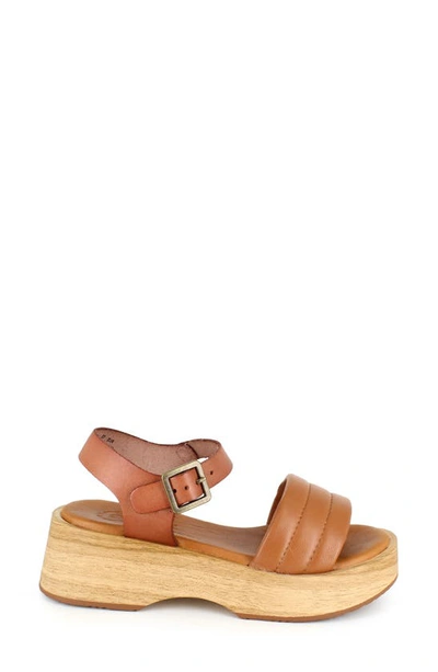 Candies Elisa Platform Sandal In Tan