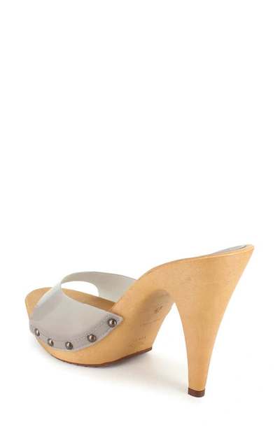 Candies Electra Slide Sandal In Smoke