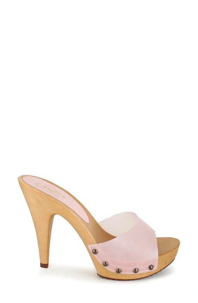 Shop Candies Candie's Electra Slide Sandal In Pink