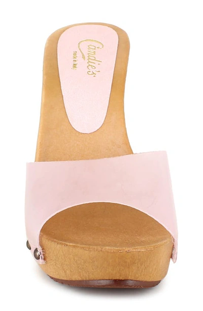Shop Candies Electra Slide Sandal In Pink