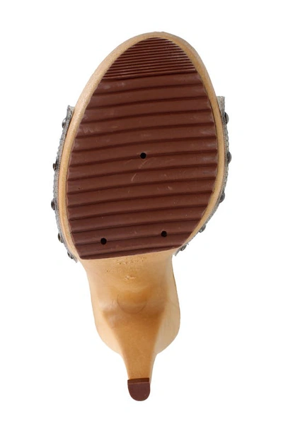 Candies Electra Slide Sandal In Smoke