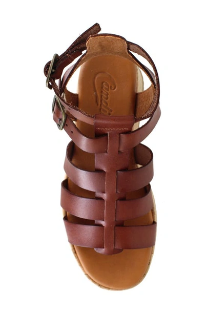Shop Candies Candie's Moramy Ankle Strap Platform Sandal In Tan
