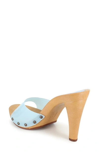 Candies Paxe Slide Sandal In Blue