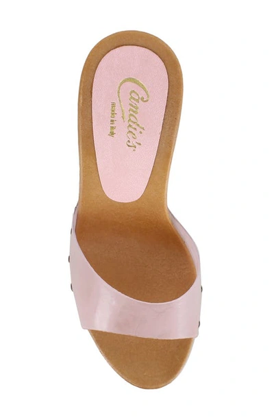 Candies Paxe Slide Sandal In Pink